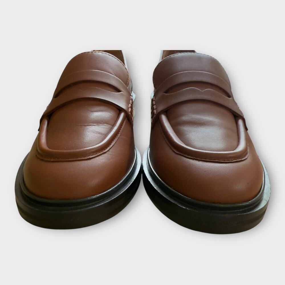 Madewell the Vernon loafer Penny loafer in dried maple size 8.5 - Picture 3 of 10